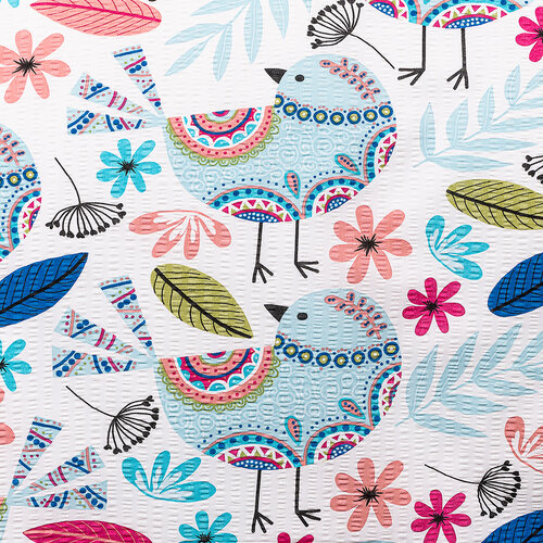 4Home Pościel z kory Birds, 220 x 200 cm, 2 szt. 70 x 90 cm