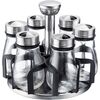 Westmark Set of spice jars in a rotating stand, 6pcs