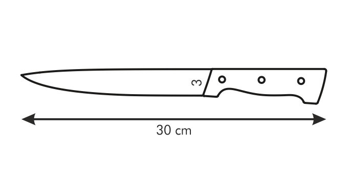 Tescoma Home Profi  szeletelő kés 17 cm termék 2. képe