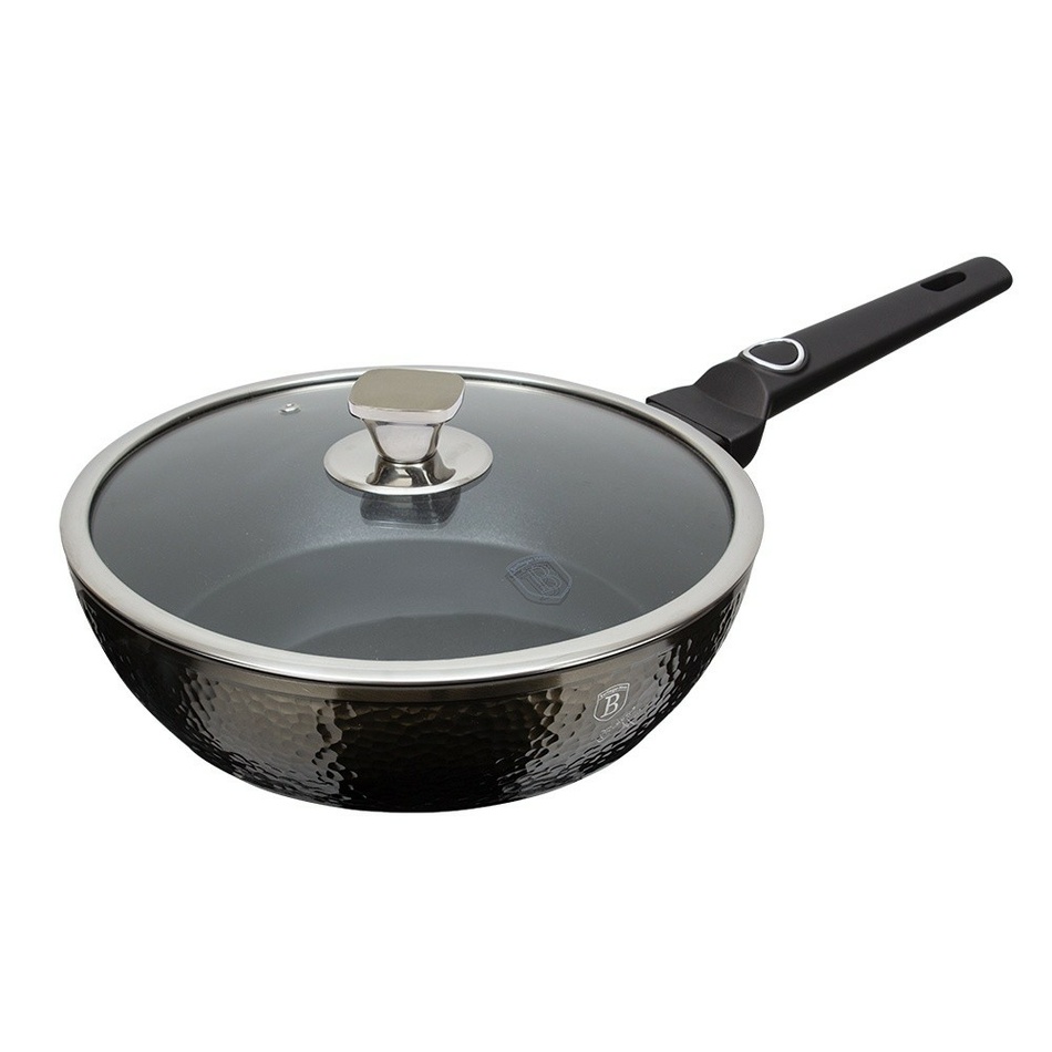 Berlinger Haus Patelnia głęboka z pokrywką Primal Gloss Collection, 24 cm