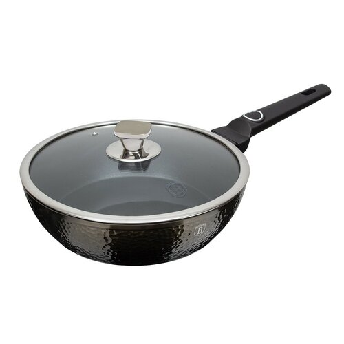 Berlinger Haus Tiefe Pfanne mit Deckel Primal Gloss Collection, 24 cm