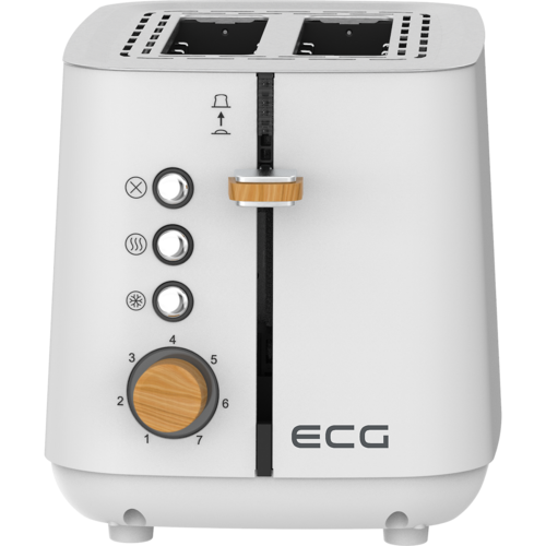 Prăjitor de pâine ECG ST 2768 Timber White