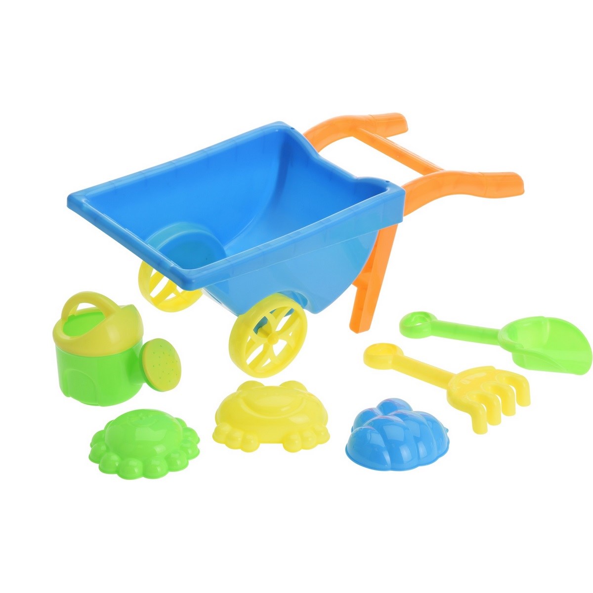 Detský fúrik so 6 doplnkami, modrá