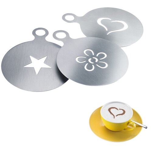 Westmark Dekorativna šablona Cappuccino, 3 kos