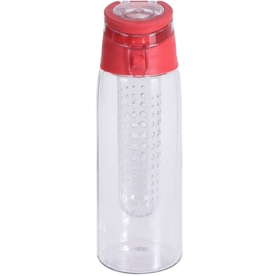 Sportovní plastová lahev Lena 650 ml, červená