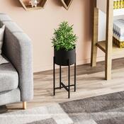 Metalowy stojak na kwiaty GED-026, Mono black