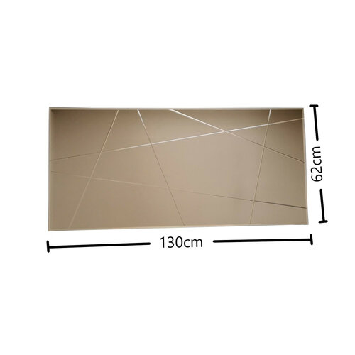 Bronze tükör 62 x 130 cm