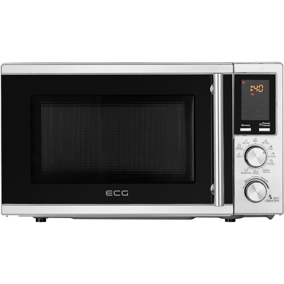 ECG MTD 2072 SE mikrohullámú sütő, 20 l,rozsdamentes acél termék 2. képe