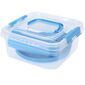 Piknik műanyag étkészlet, 31 db,, kék