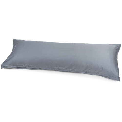 4Home prevleka za Relaxační polštář Nadomestni možsatén siva, 50 x 150 cm