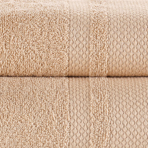 4Home Baumwollhandtuch Deluxe beige, 50 x 100 cm , 2er-Set