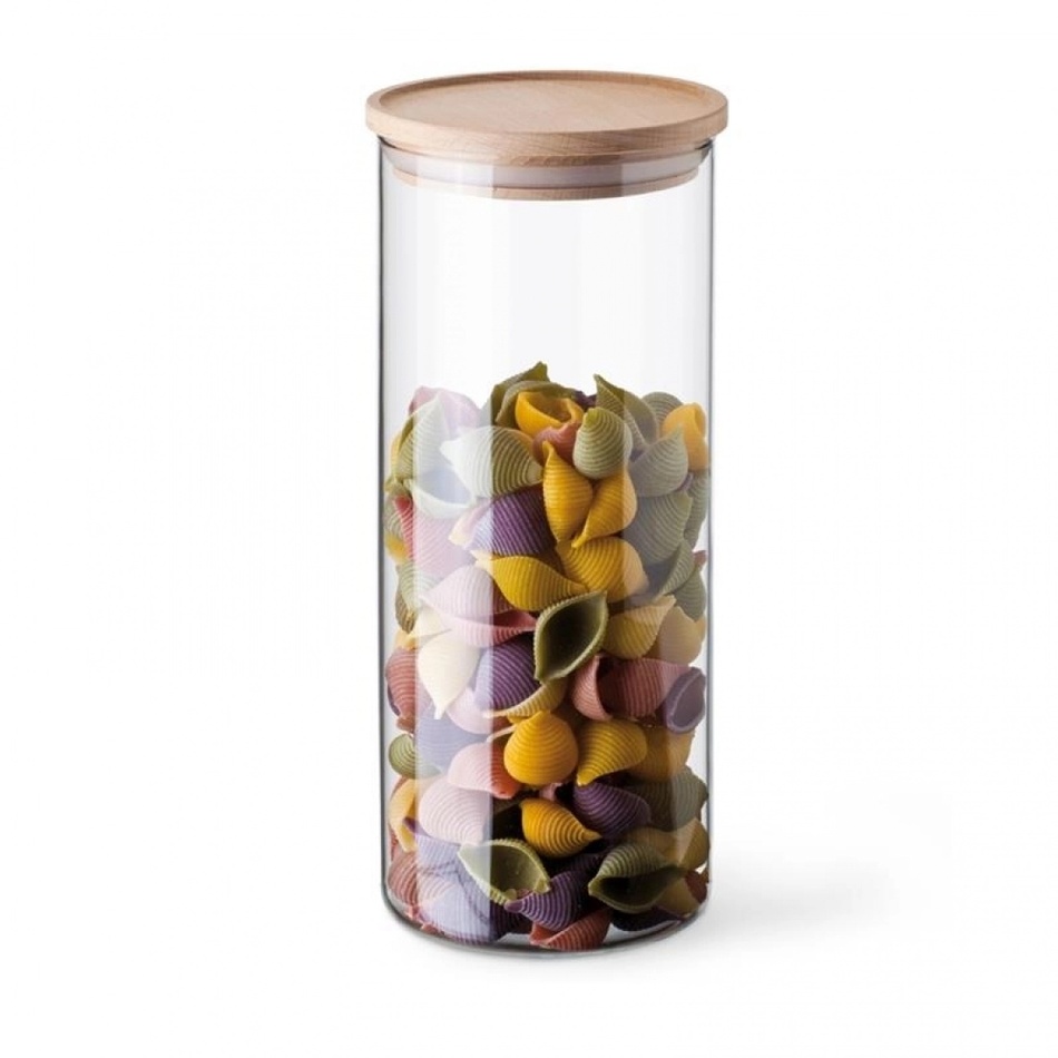 Simax 5142 üvegedény fa fedéllel, 1,4 l termék 2. képe