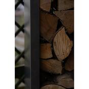 Stora Záhradný drevník 120 x 80 x 40 cm, corten CORGARDEN 1037