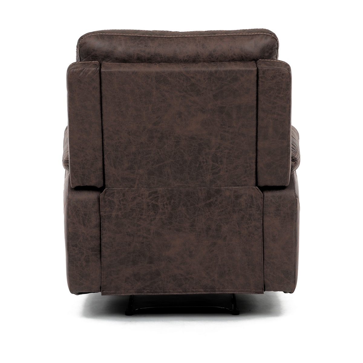 Polohovacie kreslo 4092 BR3, vintage, hnedá