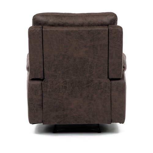 Fotel rozkładany 4092 BR3, vintage, brązowy