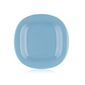 Luminarc Hranatý mělký talíř CARINE 27 cm, 6 ks, modrá