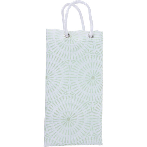 Tuš zavesa Poly zelena, 180 x 180 cm