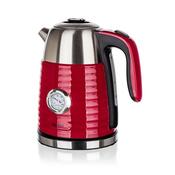 Activer Dvoustěnná rychlovarná konvice Jumper 1,7 l, červená