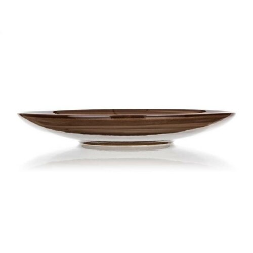 Banquet Ploščat krožnik PALAS, 27 cm, rjava