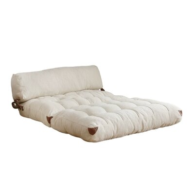 Fold Teddy 2 Cream canapea extensibilă