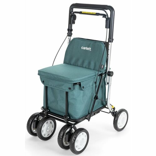 Carlett Senior Assist cadru pentru cumpărături curoți 38 l, albastru-verde