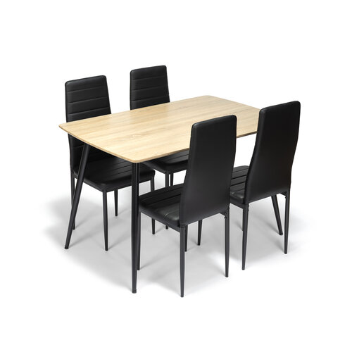 Masă de sufragerie VIBE 120, stejar natural