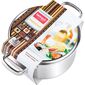 Oală din oțel inoxidabil cu capac Lamart LTSS2413 Prestige, 24 x 13,5 cm