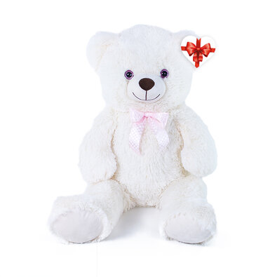 Rappa Urs mare de pluș Lily crem, 78 cm, cuetichetă