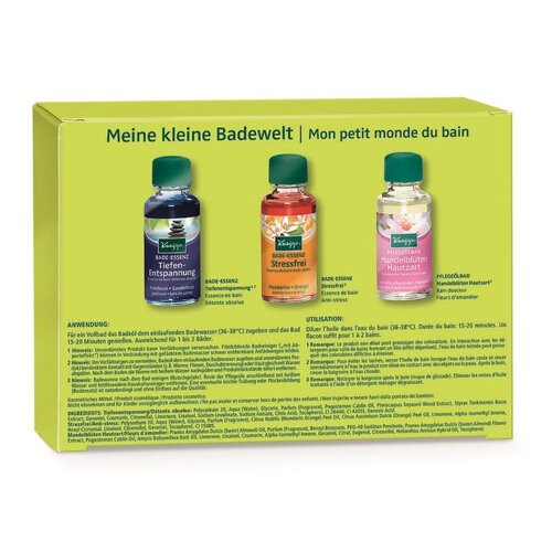 Kneipp Set de uleiuri pentru baie 3 buc., 20 ml