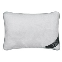 Вовняна подушка Alpaca DUO, сіра, 40 x 60 см