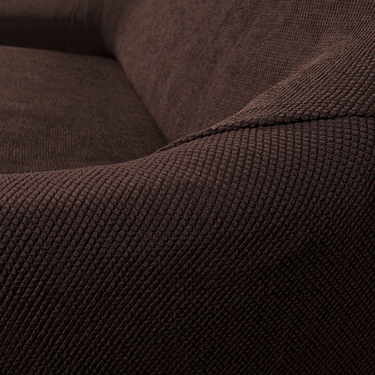 4Home Multielastický potah na dvojkřeslo Elegant hnědá, 140 - 180 cm - thumb (2)