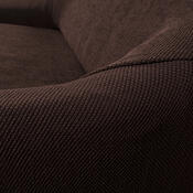4Home Multielastický poťah na dvojkreslo hnedá Elegant, 140 - 180 cm
