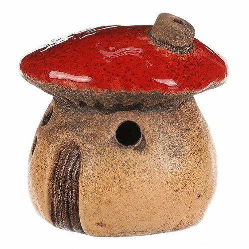 Svečnik Goba domek, 1 kos, 12 x 12 x 13 cm