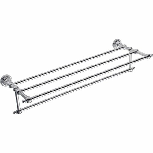 SAPHO 1317-14 Diamond police za brisače z drogom,60 cm, srebrna