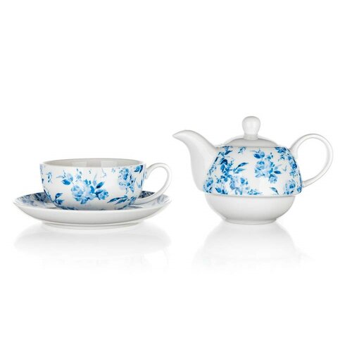Set de ceai Banquet BLUE FLOWER 400 +  220 ml