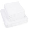 Sada ručníků a osušek Classic bílá, 4 ks 50 x 100 cm, 2 ks 70 x 140 cm