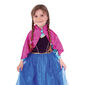 Rappa Costum pentru copii Prințesa regatului deiarnă Anna, dimensiunea 1.5 mm. S