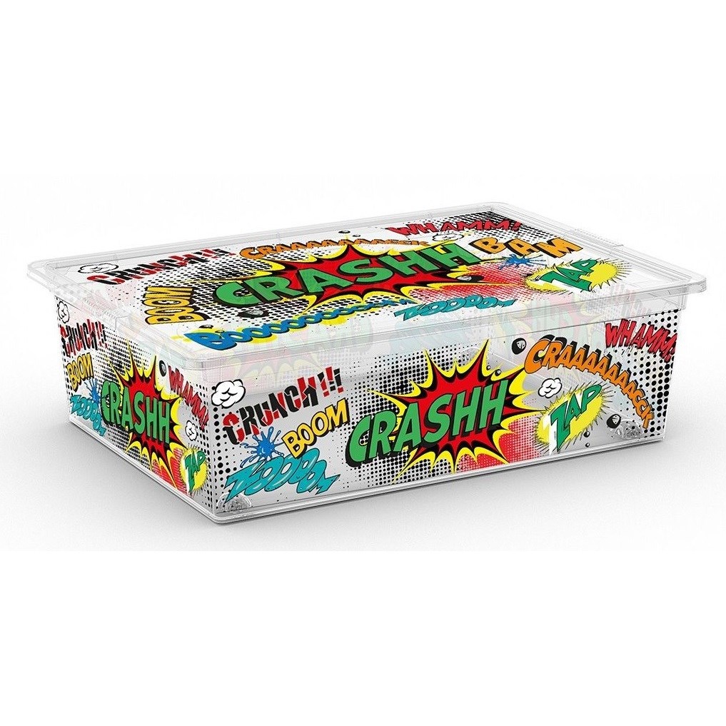 KIS úložný C Box Style Comics L 27l s kolečky