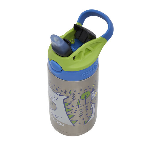 Contigo otroška termo steklenica Easy Clean 380 mlMatcha Dragon