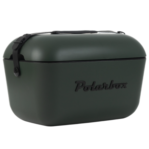 Polarbox Chladící box Classic Black 20 l, zelená