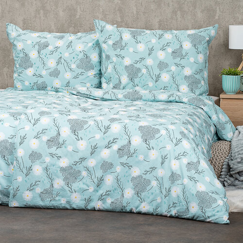 4Home Бавовняна постільна білизна Chamomile, 140 х 200 см, 70 х 90 см