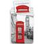 Obliečky London Telephone, 140 x 200 cm, 70 x 90 cm