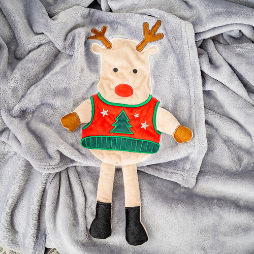 4Home Vianočná deka Xmas Reindeer, 150 x 200 cm