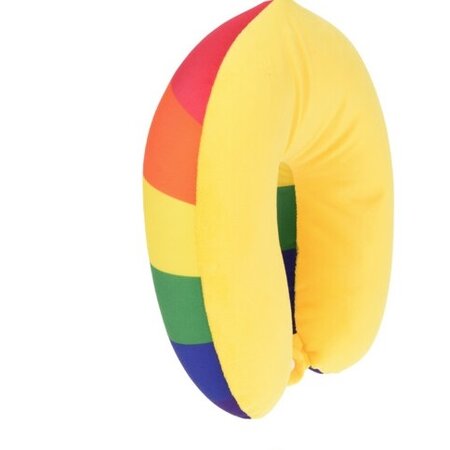 Rainbow utazási párna sárga
