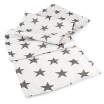 Travesă Stars albă, 33 x 140 cm Travesă Stars albă, 33 x 140 cm