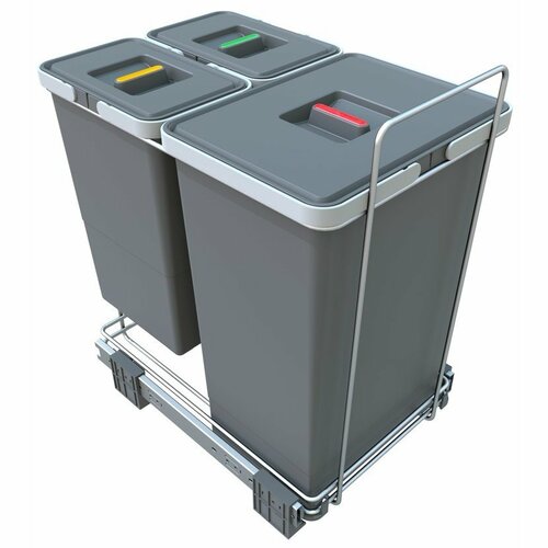 Elletipi Vgradni koš za smeti ECOFIL, 24 + 8 + 8 l