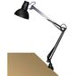 Rabalux 4215 lampa so svorkou pre písací stôl Arno, čierna