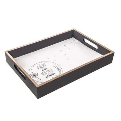 Orion Сервірувальна таця з пресованого дерева EVERY DAY, 34 х 24 см