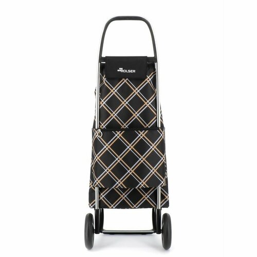 Rolser Trolley auf Rädern I-Max Chiara 2, Schwarz-Orange