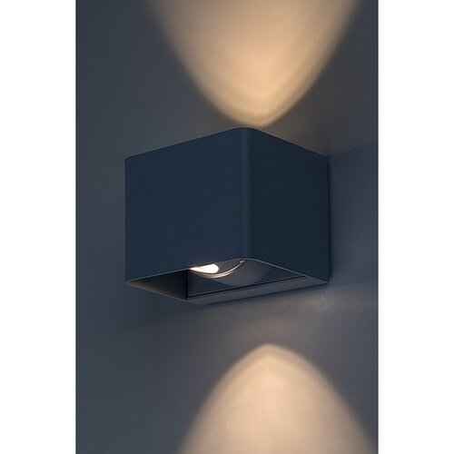Rabalux 77170 zewnętrzna lampa ścienna LEDHallstatt, 10 W, szara